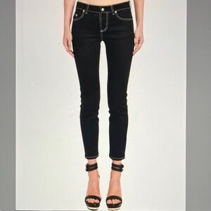 Alexander McQueen Low-Rise Black Skinny Jeans